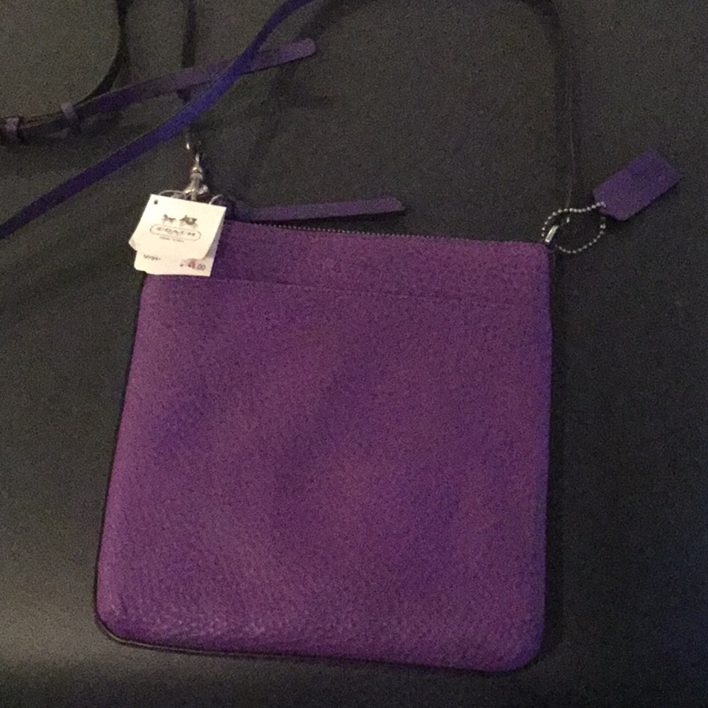 Coach Crossbody Purple - Never Used